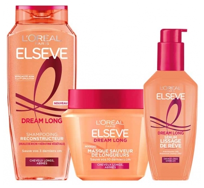 L'Oréal Paris Elseve Dream Long Routine Cheveux Abimés & Longs