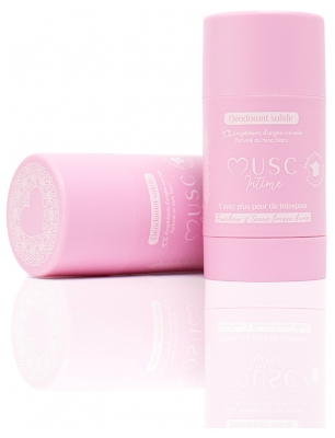 Musc Intime Déodorant Solide Parfumé Musc Blanc 50 g
