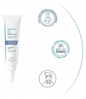 Ducray Keracnyl PP+ Soin Anti-Imperfections Anti-Récurrence 30 ml