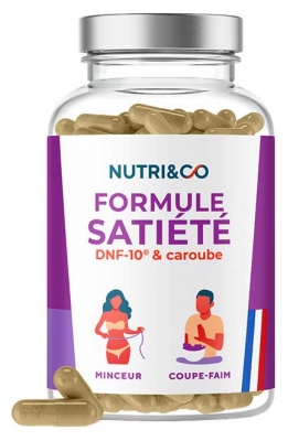 Nutri&Co Coupe-Faim Minceur et Satiété 60 Gélules