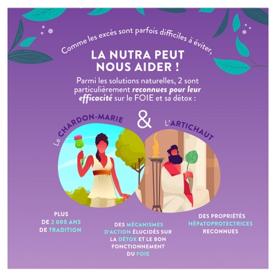 Nutri&Co le Détox Chardon-Marie et Artichaut 60 Gélules