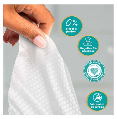 Pampers Aqua Soft Touch Lingettes Bébé 48 Unités