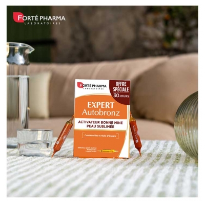 Forté Pharma Expert AutoBronz 30 Ampoules de 10 ml