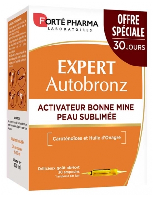 Forté Pharma Expert AutoBronz 30 Ampoules de 10 ml