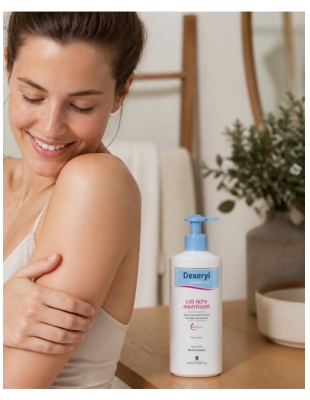Dexeryl Lait Nourrissant Peaux Sèches 500 ml 