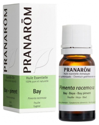 Huile Essentielle Bay (Pimenta racemosa) 5 ml (à consommer de préférence avant le 30/11/2026)