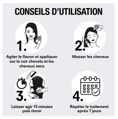 Pouxit Traitement Shampoing Anti-Poux et Lentes Abricot 100 ml