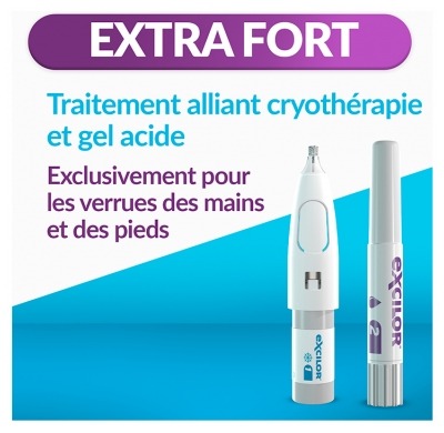 Excilor Traitement des Verrues Duo Power Pieds et Mains