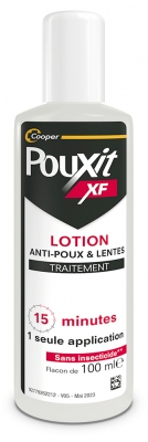 Pouxit Lotion Traitement Anti-Poux & Lentes 2 x 100 ml