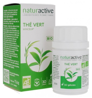 Arkopharma Thé Vert Bio 60 Gélules (à consommer de préférence avant le 30/11/2026)