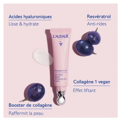 Caudalie Resveratrol [Lift] Resveratrol-Lift Soin Liftant Regard Anti-Âge 15 ml