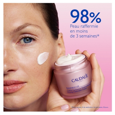 Caudalie Resveratrol [Lift] Crème Cachemire Redensifiante Anti-Rides Recharge 50 ml