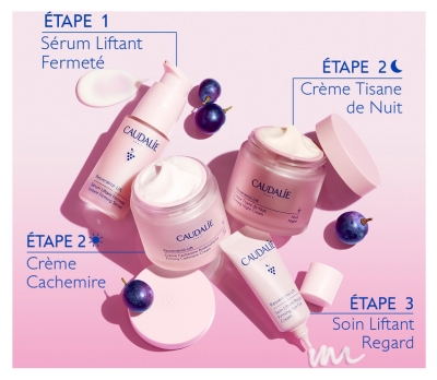 Caudalie Resveratrol [Lift] Crème Cachemire Redensifiante Anti-Rides 50 ml