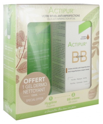 Noreva Actipur : Peaux à Problèmes BB Crème 30 ml + Gel Dermo-Nettoyant 100 ml Offert