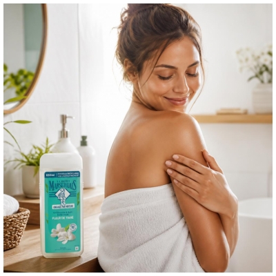 Le Petit Marseillais Gel Bain & Douche Extra Doux Fleur de Tiaré 650 ml