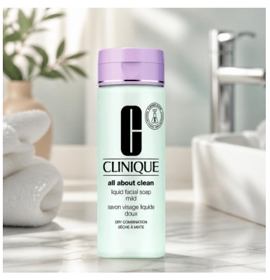 Clinique All About Clean Savon Visage Liquide Doux 200 ml