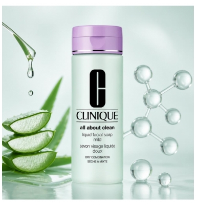 Clinique All About Clean Savon Visage Liquide Doux 200 ml