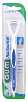 GUM Halicontrol 760 Gratte-langue - Couleur : Bleu