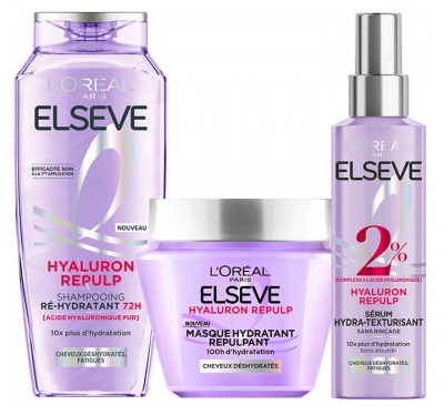 L'Oréal Paris Elseve Hyaluron Repulp Routine Hydratante 72H