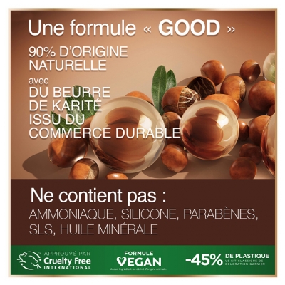 Garnier Good Coloration Permanente et sans Ammoniaque 160 ML - Coloration : 8.0 Blond Miel