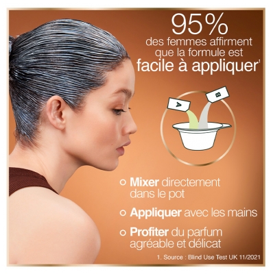 Garnier Good Coloration Permanente et sans Ammoniaque 160 ML - Coloration : 3.12 Châtain Foncé Myrtille