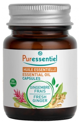 Huile essentielle de Gingembre - Bienfaits et Utilisations (à consommer de préférence avant le 30/10/2026)