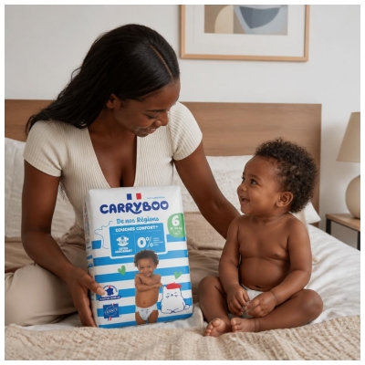 Carryboo De Nos Régions Couches Taille 6 (16-30 kg) 34 Unités
