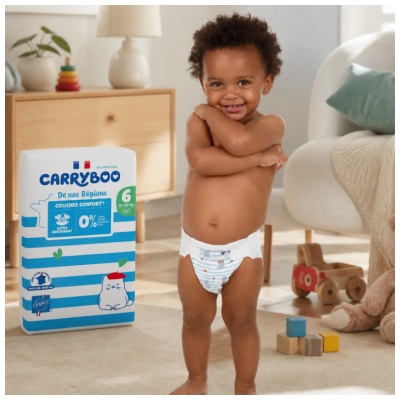 Carryboo De Nos Régions Couches Taille 6 (16-30 kg) 34 Unités