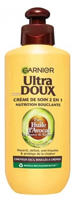 Garnier Ultra Doux Pure Huile d'Avocat & Beurre de Karité Crème de Soin 200 ml