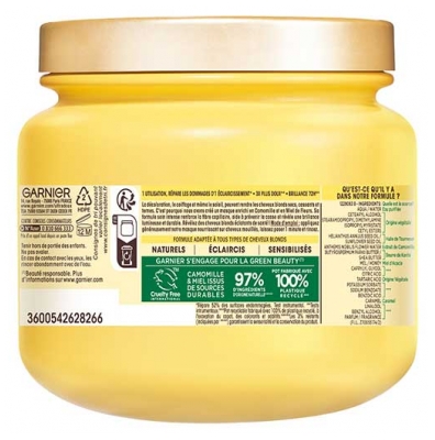 Garnier Ultra Doux Masque Remède Soleil de Camomille 340 ml