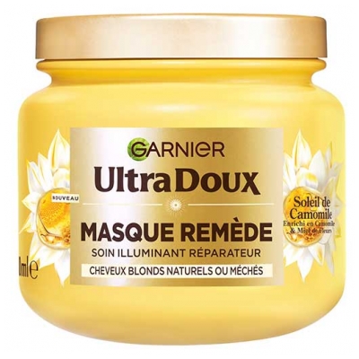 Garnier Ultra Doux Masque Remède Soleil de Camomille 340 ml