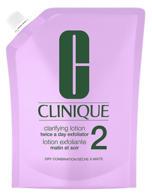 Clinique Basic 3 Temps Lotion Exfoliante Peaux Sèches à Mixtes Recharge 200 ml