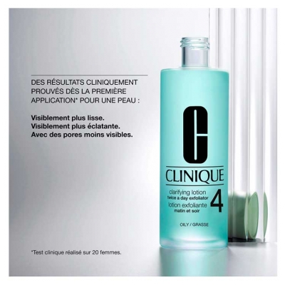 Clinique Basic 3 Temps Lotion Exfoliante Peaux Grasses à Très Grasses Recharge 400 ml