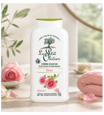 Le Petit Olivier Crème Douche Rose 500 ml