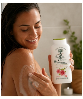 Le Petit Olivier Crème Douche Rose 500 ml