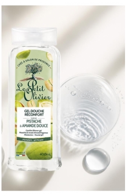 Le Petit Olivier Gel Douche Réconfort Amande Douce & Pistache 400 ml