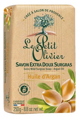 Le Petit Olivier Savon Surgras Extra Doux Huile d'Argan 250 g