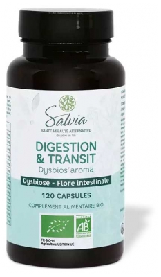 Salvia Nutrition Dysbios'Aroma Transit et Digestion Bio 120 Unités