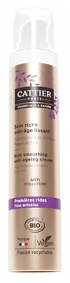 Cattier Soin Riche Anti-Âge Lissant Peaux Sèches Bio 50 ml