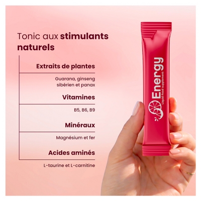 Purasana Liquide Énergie 15 Sticks x 10 ml