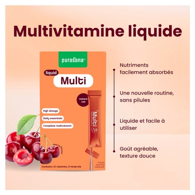 Purasana Liquide Multi 15 Sticks x 10 ml