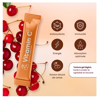 Purasana Liquide Vitamine C 15 Sticks x 10 ml