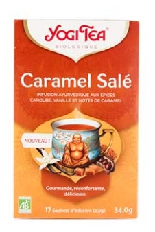 Yogi Tea Caramel Salé Infusion Bio 17 Sachets