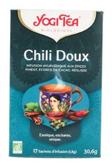 Yogi Tea Chili Doux Infusion Bio 17 Sachets