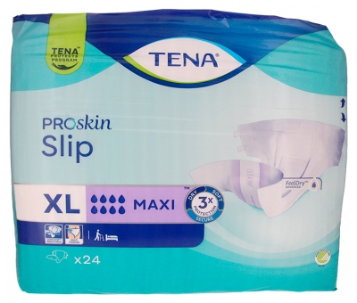 Tena ProSkin Slip Maxi Changes Complets Taille XL 24 Unités