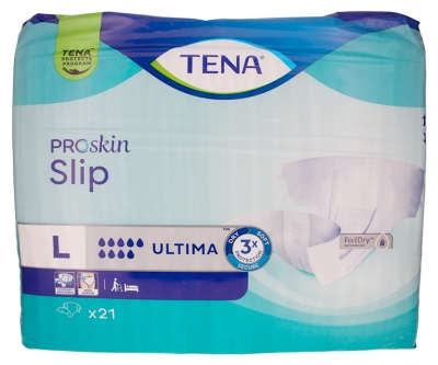 Tena ProSkin Slip Ultima Taille L Changes Complets 21 Unités