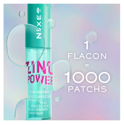 Nuxe Zinc Power Stop Boutons Brosse Micro Patch 10 ml