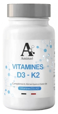 Aminaé Vitamines D3-K2 60 Gélules