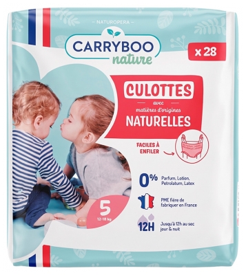 Carryboo Culotte Écologique T5 (12 - 18 Kg) x 28