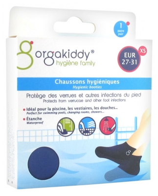 Chaussons Hygiéniques pour Enfants - Protégez les Pieds de Vos Enfants en Toute Sécurité - Taille : XS